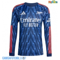 Camisa de time de futebol Arsenal Replicas 2º Equipamento 2025-26 Manga Comprida